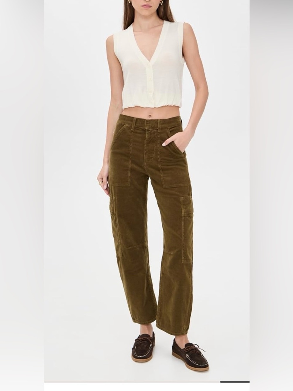 Citizens of Humanity corduroy marcelle cargo pants